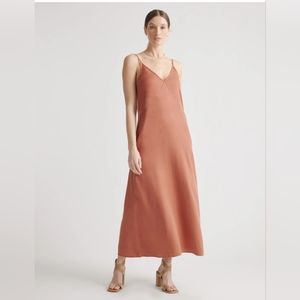 NWOT Quince Vintage Wash Tencel Maxi Slip Dress size Large